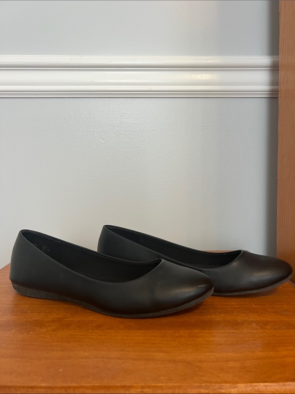 Plain Black Flats - American Eagle By Playless